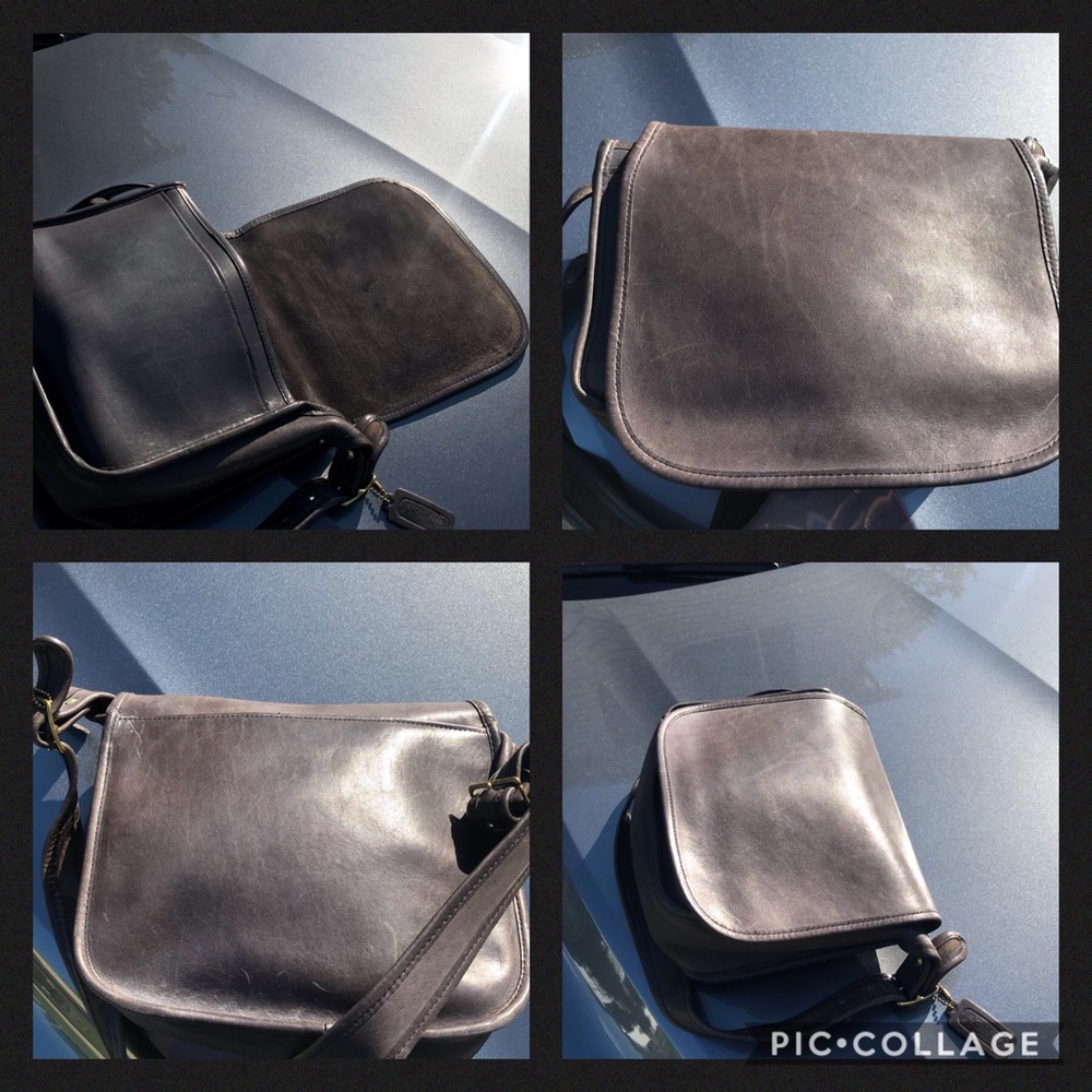 RARE Vintage NYC Coach Saddle Bag - Picture 15 of 15